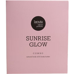 Laouta Sunrise Glow Body Butter 200ml + Body Oil 100ml