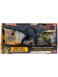 Mattel Jurassic World Survival Charge 'N Chomp Carnotaurus Φιγούρα Δεινόσαυρος για 4+ Ετών