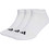 Adidas Essentials Ανδρικές Κάλτσες Κοντές Λευκές 3Pack JZ0535