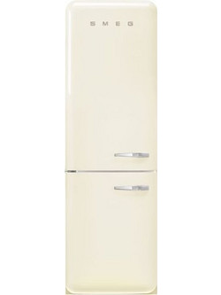 Smeg 50’s Style FAB32LCR6 Retro Ψυγειοκαταψύκτης 331lt Full No Frost Υ196.8xΠ60.1xΒ72.8cm Μπεζ