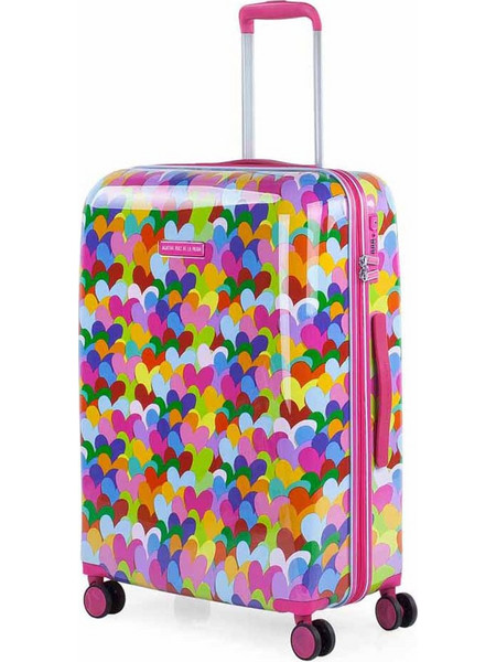 Agatha Ruiz De La Prada 131160-01 Παιδική Βαλίτσα Μεσαία 67x44x24cm με 4 Ρόδες Πολύχρωμη