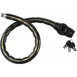 Lampa 6538.3 Αντικλεπτική Κουλούρα Μηχανής 160cm 23mm Μαύρη