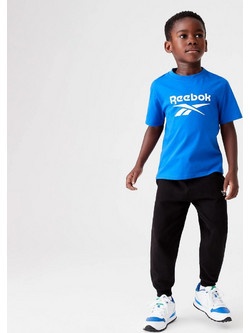 Reebok Παιδικό Παντελόνι Φόρμας Μαύρο 594093