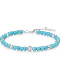 Ania Haie Turquoise Γυναικείο Βραχιόλι από Ασήμι 925 Τιρκουάζ B063-04H