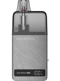 Vaporesso Eco Nano Plus Space Silver Ηλεκτρονικό Τσιγάρο Pod Kit 10ml με Ενσωματωμένη Μπαταρία