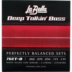 La Bella 760T-B Σετ 5 Χορδές Ηλεκτρικού Μπάσου Nylon 60-135" Normal Tension