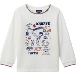Sergent Major Παιδικό T-Shirt Μακρυμάνικο Λευκό 25H3PGP1TML