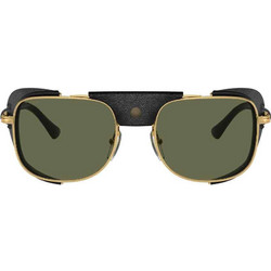 Persol PO1013SZ 114958 Ανδρικά Γυαλιά Ηλίου Aviator Μεταλλικά Χρυσά με Πράσινο Φακό