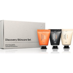 Beviro Natural Face Cleanser Face Gel 15ml + Lightweight Face Moisturizer Cream 15ml + Forever Young Elixir Serum 15ml
