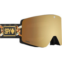 SPY Marauder 3100000000253 Μάσκα Σκι & Snowboard Ενηλίκων Μαύρη με Φακό Καθρέπτη Καφέ