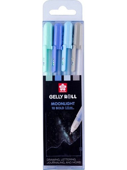 Royal Talens Gelly Roll Moonlight Pastel Σετ Στυλό Gel 1mm Πολύχρωμο 4τμχ POXPGBMOO4B
