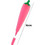 MP Squishy Pink Strawberry Στυλό Gel 0.5mm PE227-19