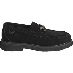 Versace 19V69 Ανδρικά Μοκασίνια Loafers Καστόρινα Μαύρα YO2138E01