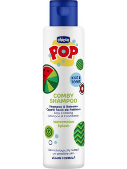 Chicco Pop Comby Watermellon Παιδικό Σαμπουάν & Conditioner 250ml