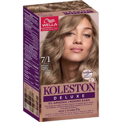 Wella Koleston Deluxe 7/1 Ξανθό Μπλε Σαντρέ Μόνιμη Βαφή Μαλλιών Xωρίς Αμμωνία 110ml