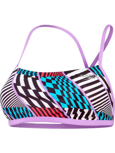 Speedo Αθλητικό Bikini Top Μπουστάκι Πολύχρωμο 8-1172716613-6613