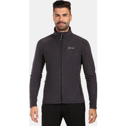 Kilpi Ανδρική Ζακέτα Fleece με Κουκούλα και Φερμουάρ Ανθρακί ZM0208K-IBLK