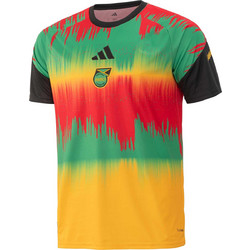 Adidas Jamaica Ανδρικό Αθλητικό T-Shirt Πολύχρωμο KA1905