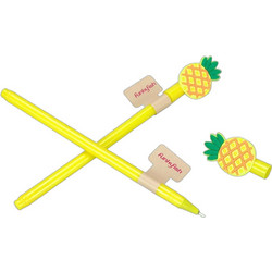 Gim Funky Fish Fruit Party Pineapple Στυλό Gel Μπλε 300-30187