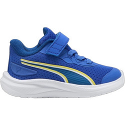 Puma Skyrocket Lite 2 Παιδικά Αθλητικά Παπούτσια για Τρέξιμο Royal Blue Κίτρινα 312415-09
