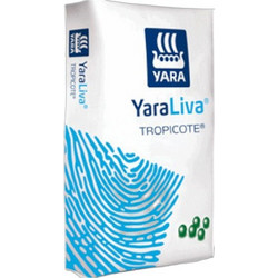 Yara Yaraliva Tropicote Κοκκώδες Λίπασμα Ασβεστίου Αζώτου 25kg