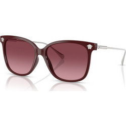 Versace VE4507U 54648H Γυναικεία Γυαλιά Ηλίου Πεταλούδα Ασημί Μπορντό με Ροζ Φακό