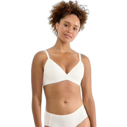 Sloggi Zero Feel Pure Σουτιέν Push Up χωρίς Μπανέλα Εκρού 10226693-00GZ