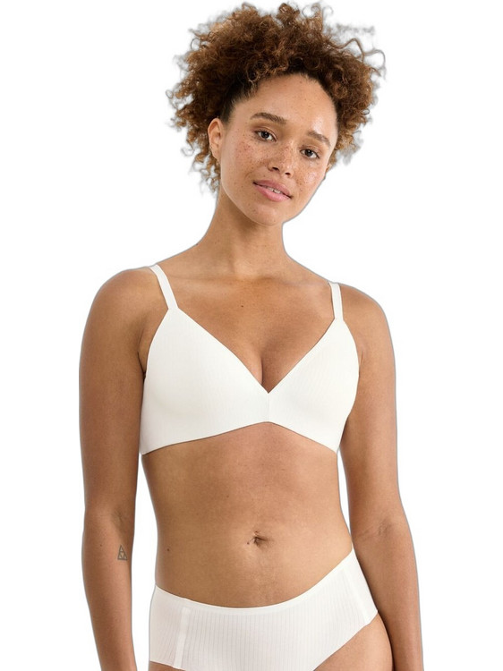 Sloggi Zero Feel Pure Σουτιέν Push Up χωρίς Μπανέλα Εκρού 10226693-00GZ