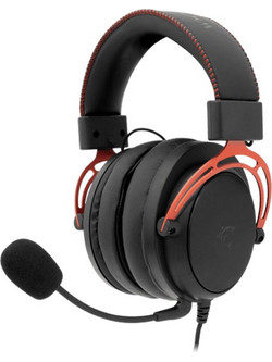 White Shark GH-2341 Gaming Headset Over Ear Black Red