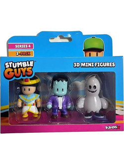 Just Toys Stumble Guys S4 3-Pack Διάφορα Σχέδια