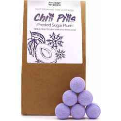 Ancient Wisdom Frosted Sugar Plum Bath Bombs 30x12gr