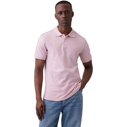 Gap Ανδρική Μπλούζα Polo Κοντομάνικη Ροζ 586306041