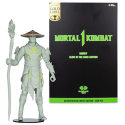 McFarlane Mortal Kombat Gold Label Raiden Glow in the Dark Edition 18cm