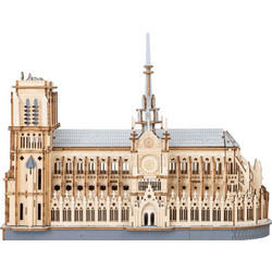 Robotime Rowood Paris Cathedral 3D Wooden Puzzle