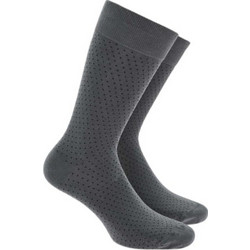 Walk Bamboo Ανδρικές Κάλτσες Ψηλές με Σχέδια Ανθρακί W304-3