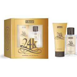 Vibezz 24K Eau de Toilette 50ml + Shower Gel 100ml