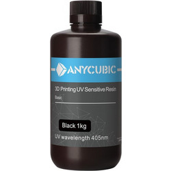 Anycubic Standard UV Curable Ρητίνη 3D Printer Black 1kg