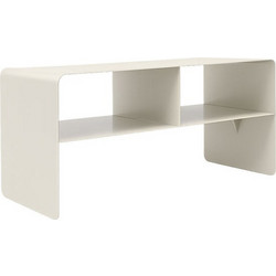 Kare Design Έπιπλο Τηλεόρασης Μεταλλικό Μπεζ Μ90xΠ37xΥ44cm KA-71707