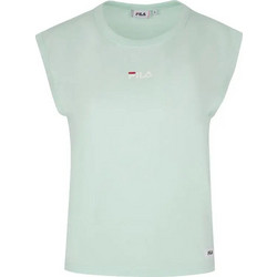 Fila Γυναικείο Αθλητικό T-Shirt Γαλάζιο APUNWS26035