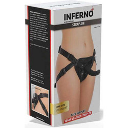 Hidden Desire Inferno Harness Strap On Μαύρο