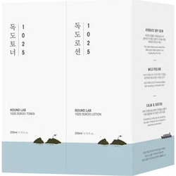 Round Lab 1025 Dokdo Hyaluronic Acid Moisturizing Lotion Cream 2x200ml