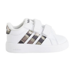Adidas Grand Court Παιδικά Sneakers Λευκά Χακί KJ0858