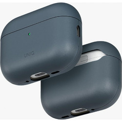 Uniq Lyden Vex Θήκη από Δερματίνη για Apple AirPods Pro 3 Μπλε