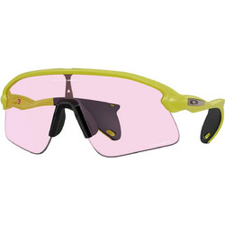Oakley OO9517 15 Ανδρικά Γυαλιά Ηλίου Μάσκα Κοκάλινα Κίτρινα με Ροζ Φακό