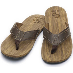 Sinner Ανδρικές Σαγιονάρες Καφέ SIAC-568-41-41
