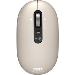 Port Designs Pure Ασύρματο Bluetooth Ποντίκι Beige