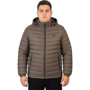 Double Ανδρικό Μπουφάν Χειμωνιάτικο Puffer Ταμπά MJK-2045 Double Ανδρικό Μπουφάν Χειμωνιάτικο Puffer Ταμπά MJK-2045