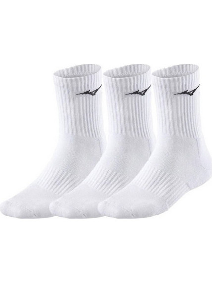 Mizuno Ανδρικές Κάλτσες Ψηλές Λευκές 3Pack 32GX250501