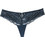 Cottonhill Γυναικείο Sexy String με Δαντέλα Πετρόλ CH4534