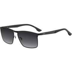 Hugo Boss HG1913/G/S 003/9O60 Ανδρικά Γυαλιά Ηλίου Τετράγωνα Μεταλλικά Μαύρα με Μαύρο Φακό